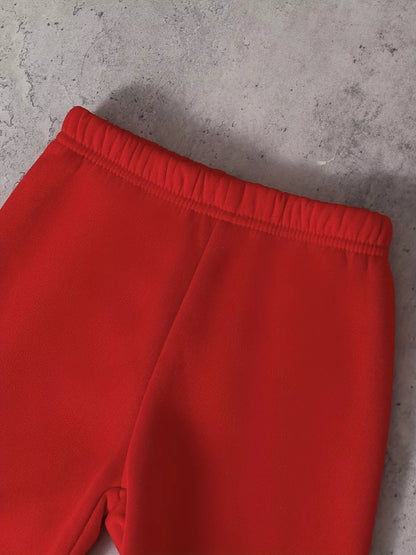 Children's Plaid Hooded Top & Pants Set