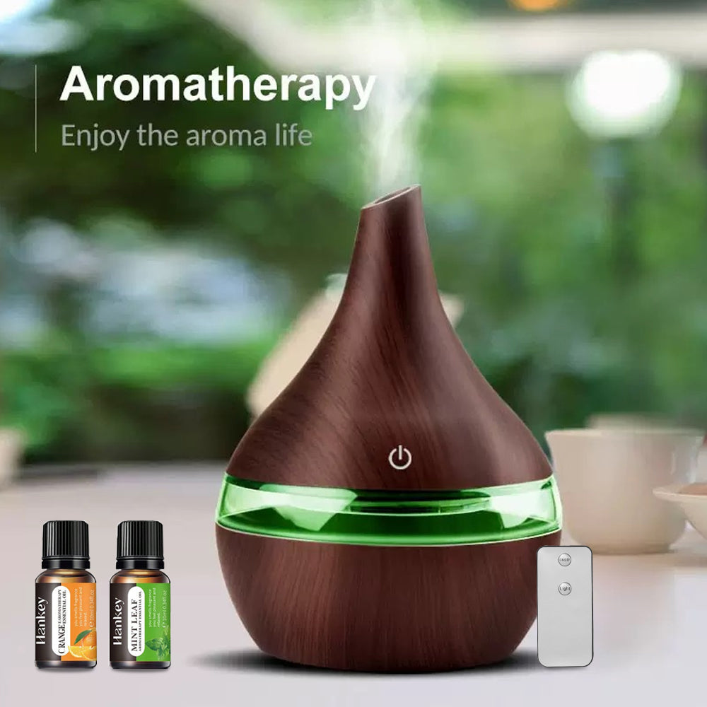 Ultra Quiet 300ml Aromatherapy Diffuser & Humidifier