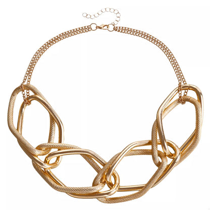 18K Gold-Plated Chain Necklace