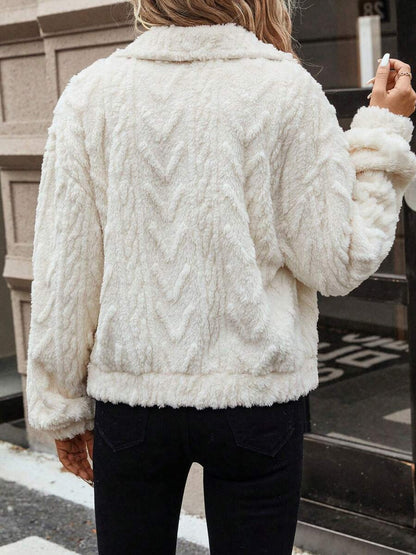 Long Sleeve Fuzzy Outerwear