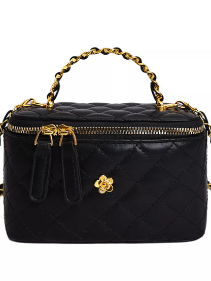 Quilted Chain Crossbody Bag