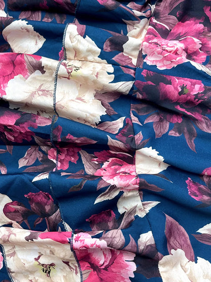 Floral Print Ruffle Cami and Skirt Two-Piece Set
