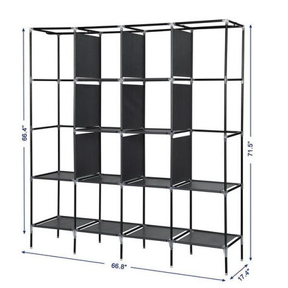 Portable Wardrobe Clothes Storage