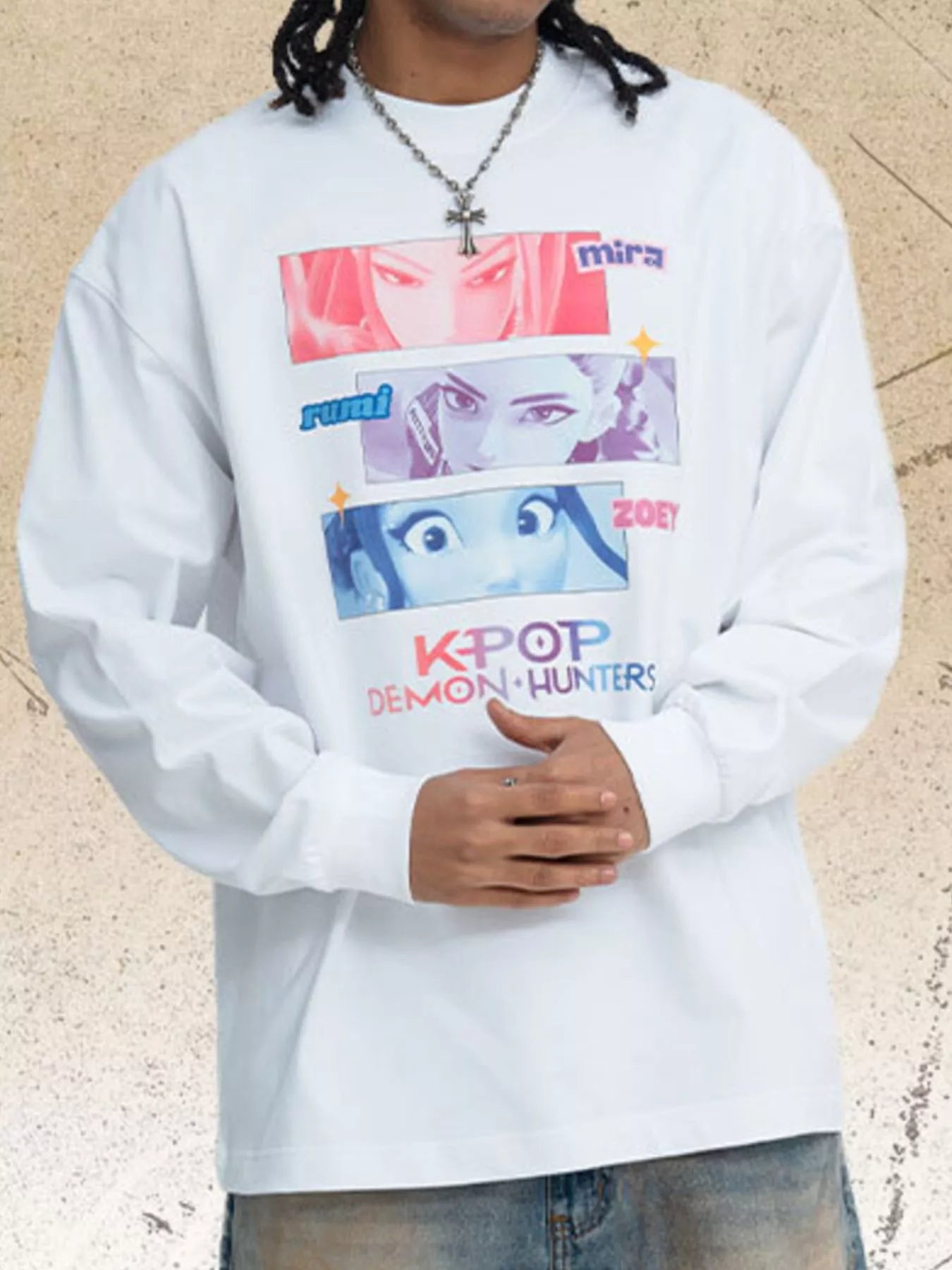 Men's Graphic Long Sleeve T-Shirt