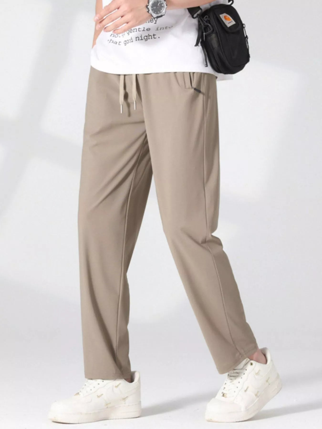 Men's Plus Size Casual Lightweight Quick-Dry Pants