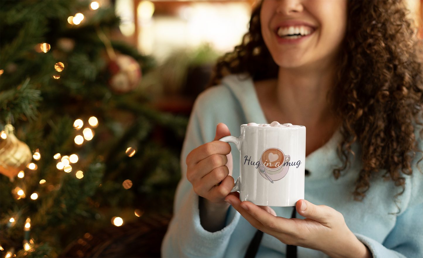 mockup-of-a-smiling-woman-holding-a-mug-with-hot-chocolate-and-marshmallows-23497