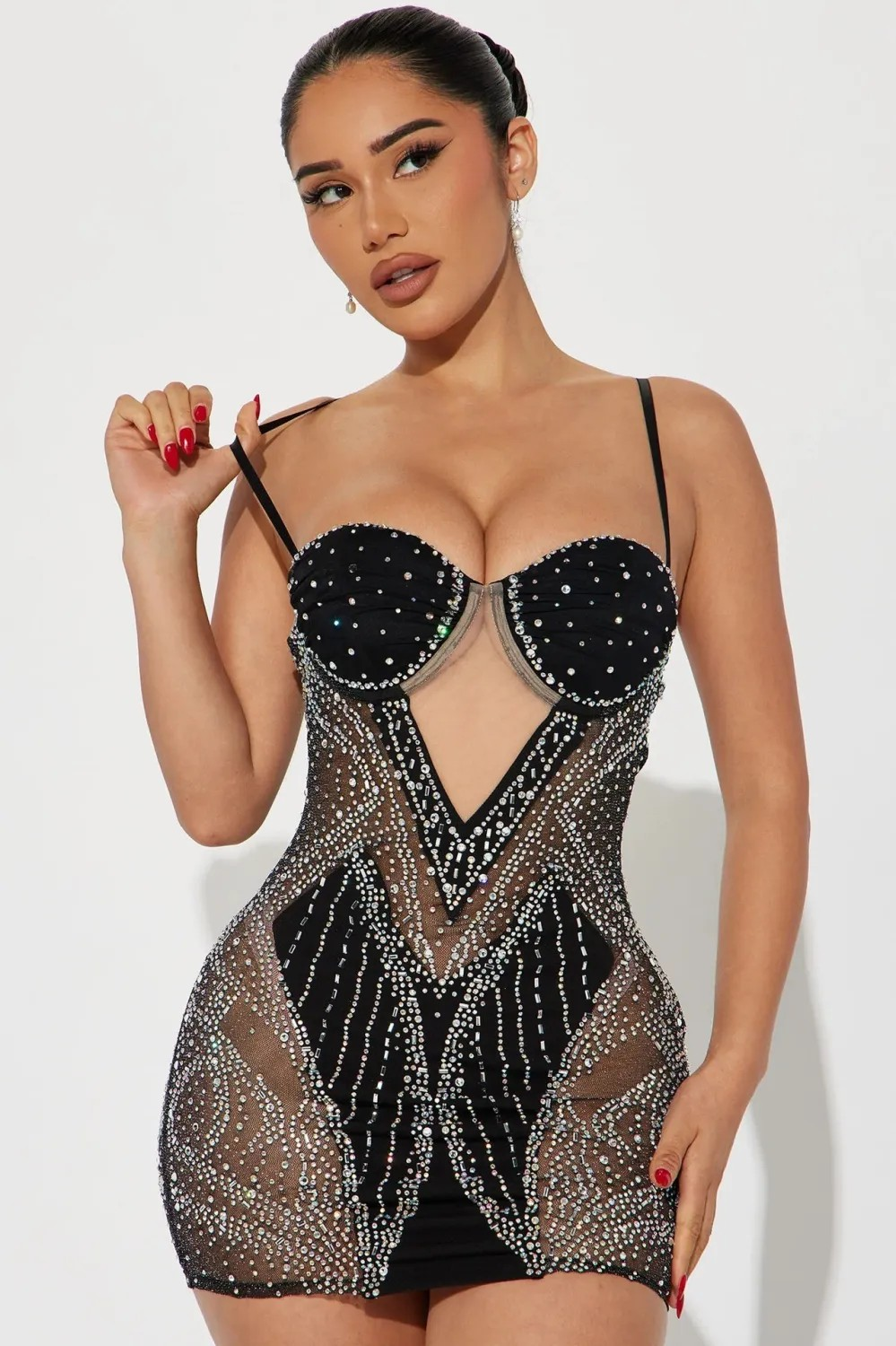 Perspective A-line Dress