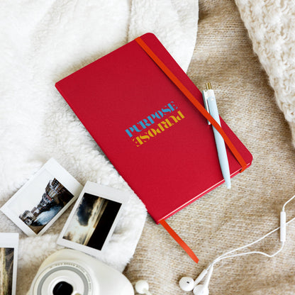 Hardcover bound notebook