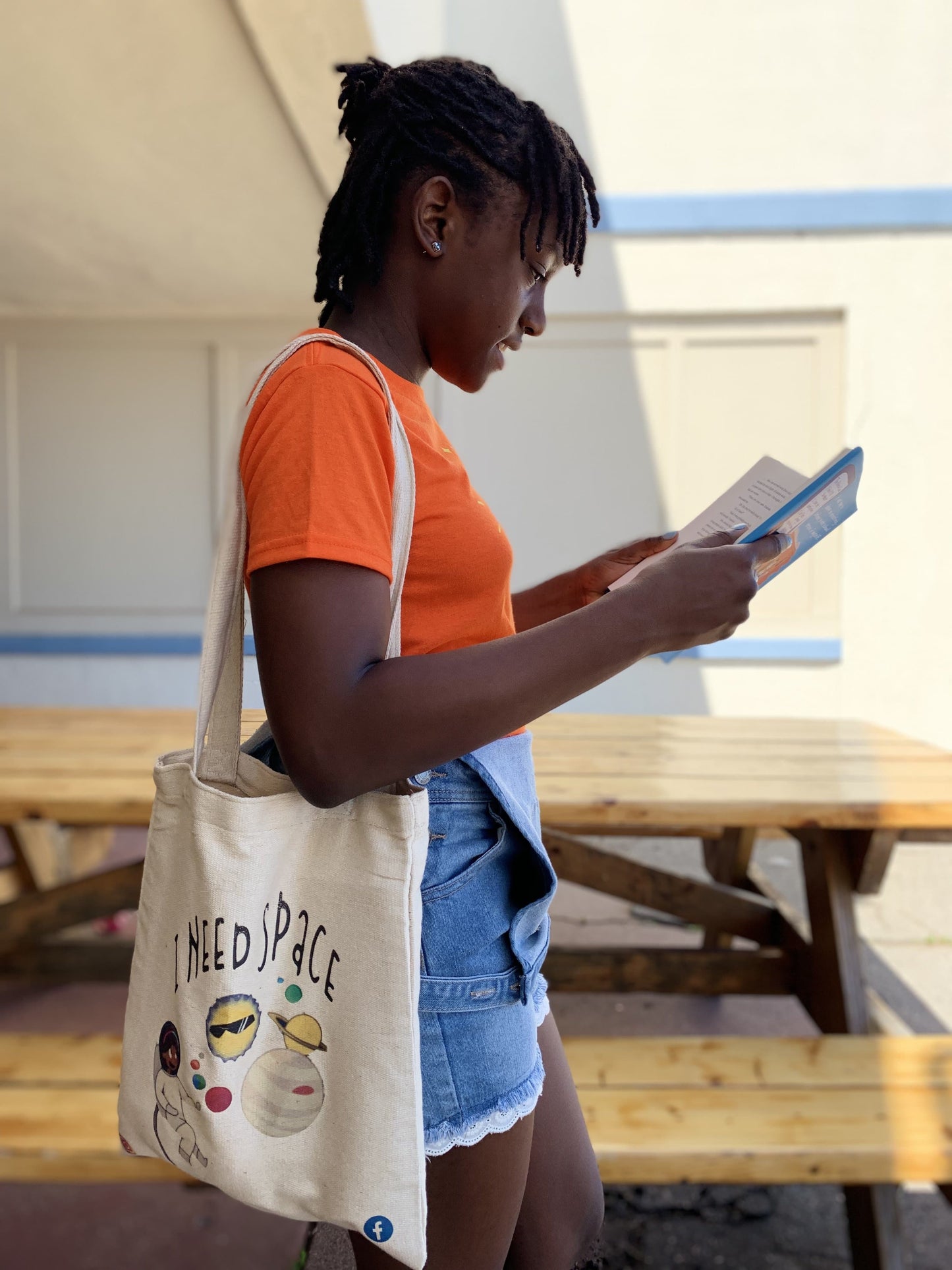 I Need Space Tote Bag - MONLANE