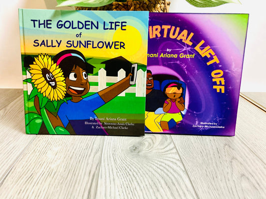 Imani Book bundle (Golden Life & Virtual Lift Off) Children's Science Books