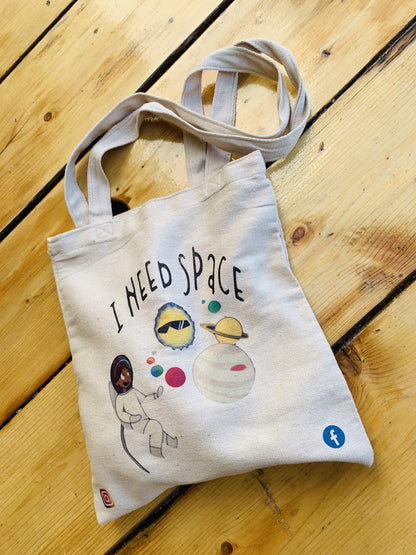 I Need Space Tote Bag - MONLANE