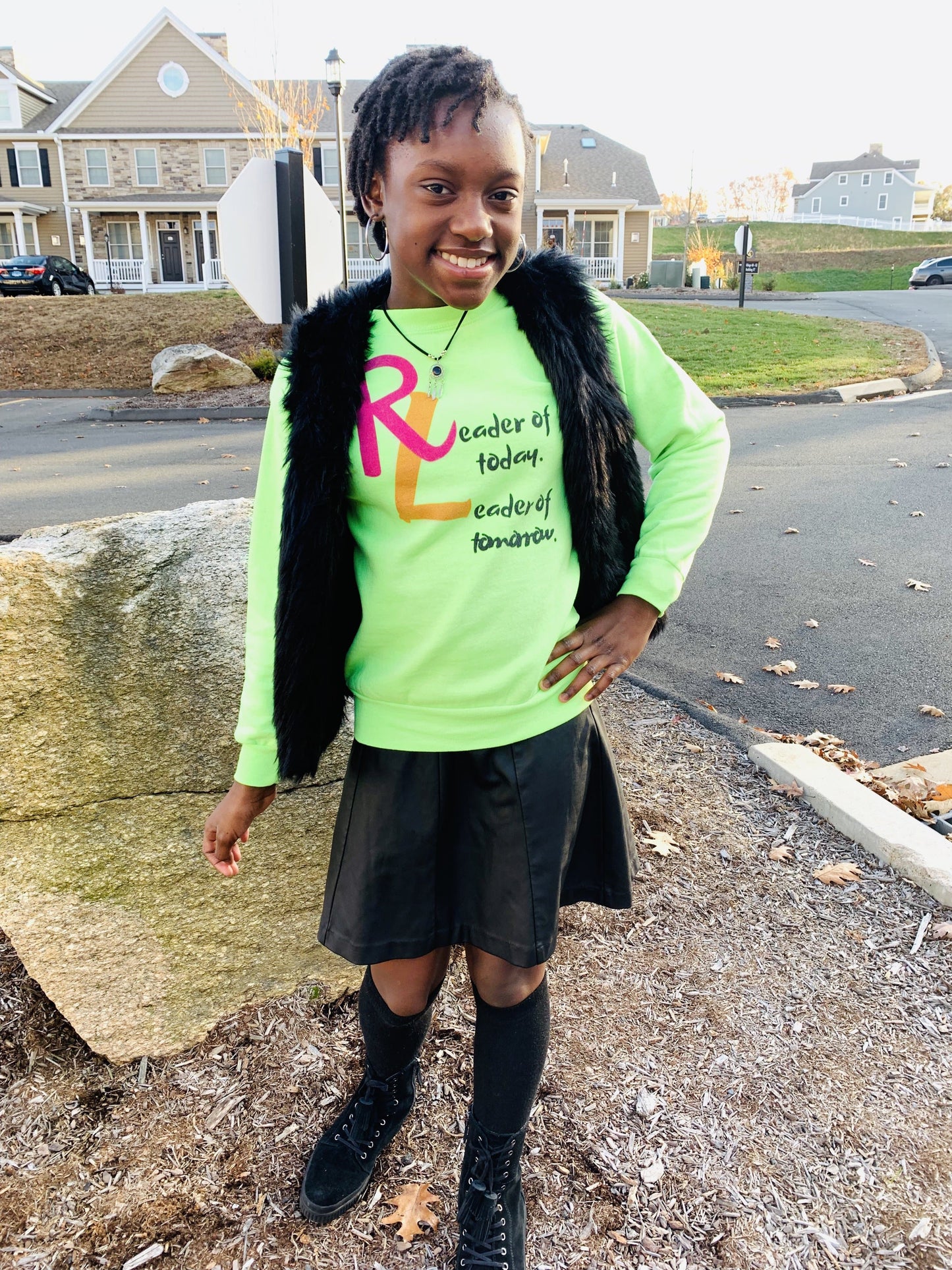 Imani Ariana RL Crewneck Sweater Kids & Youth - MONLANE