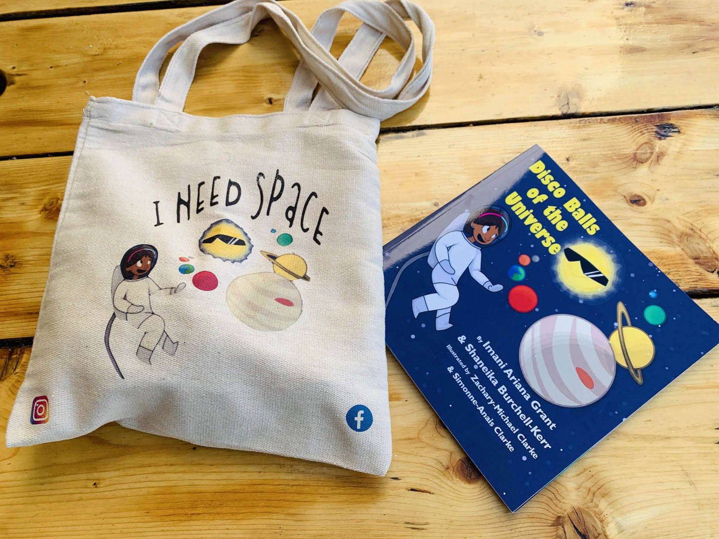 I Need Space Tote Bag - MONLANE