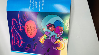 Imani Book bundle (Disco Balls Of The Universe & Low Seas Adventure) Children's Science Book