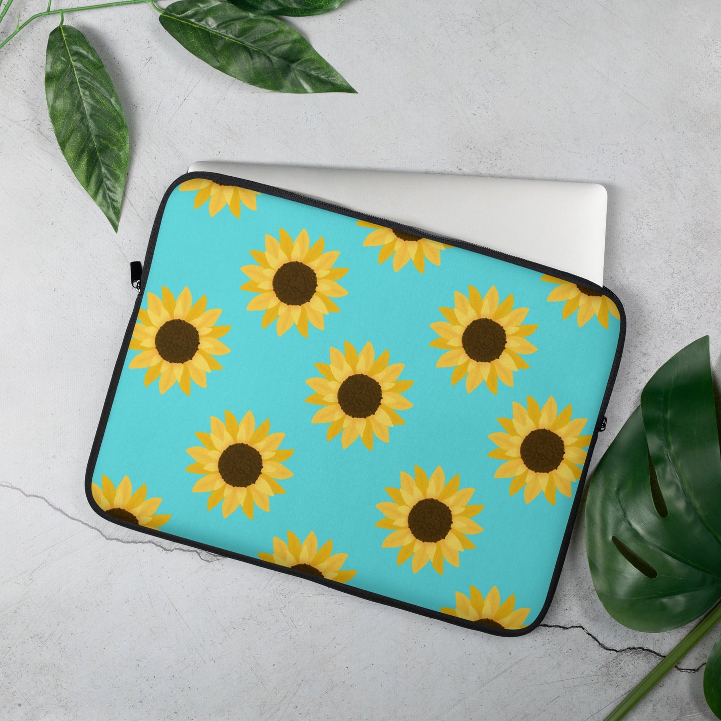 Friendly Sunflower Laptop Sleeve