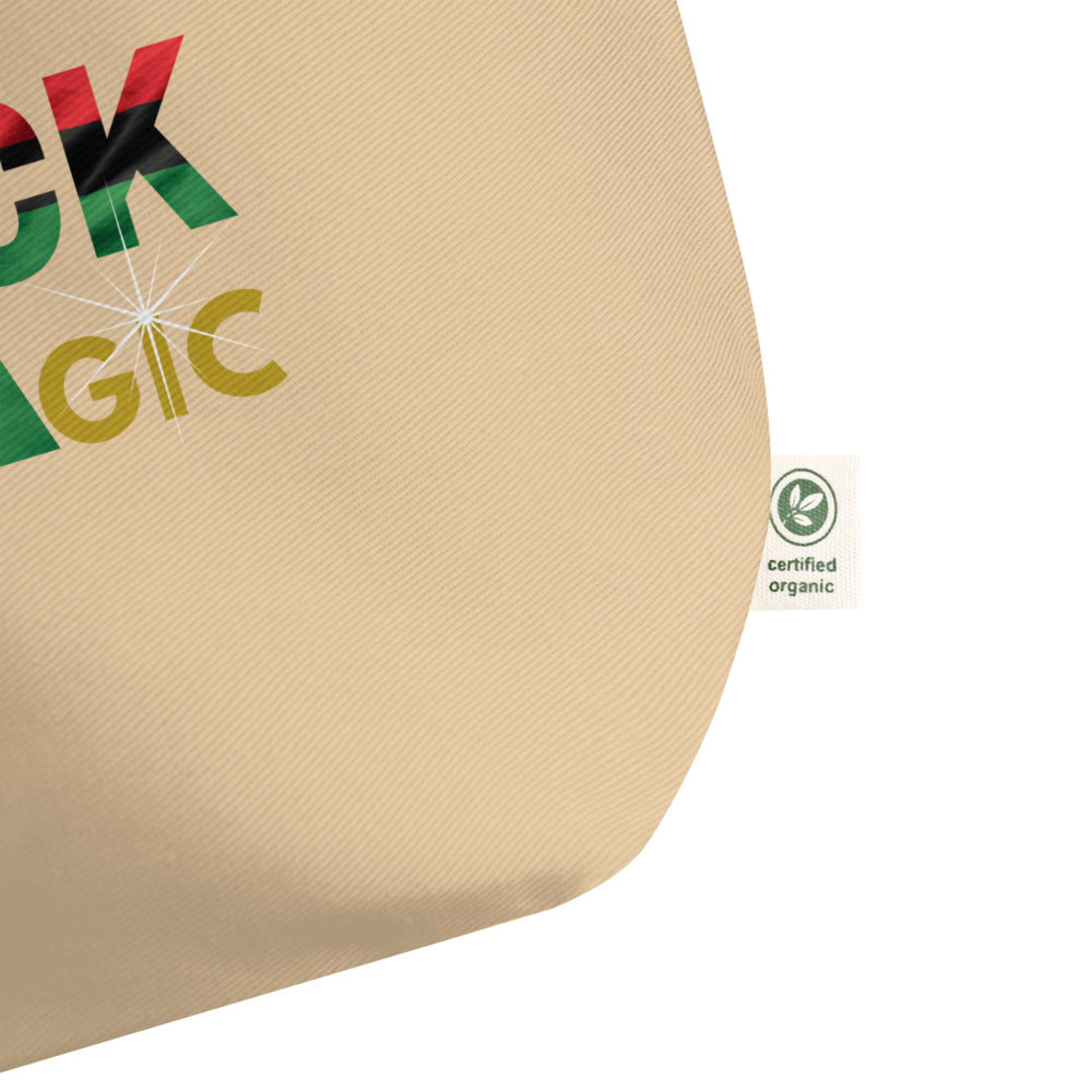 Blaxk Girl Magic Large organic tote bag - MONLANE