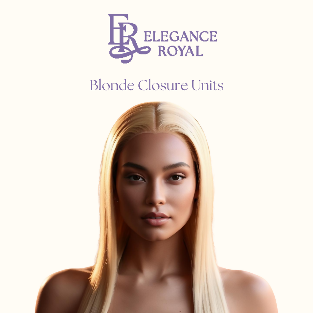 front photo blonde closure unit