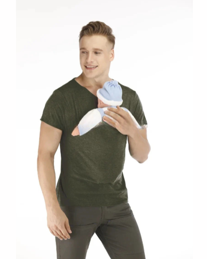 Safety Kangaroo Pocket T Shirt Baby Carrier
