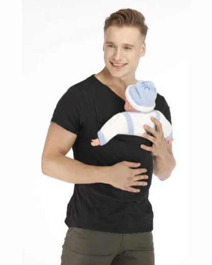 Safety Kangaroo Pocket T Shirt Baby Carrier