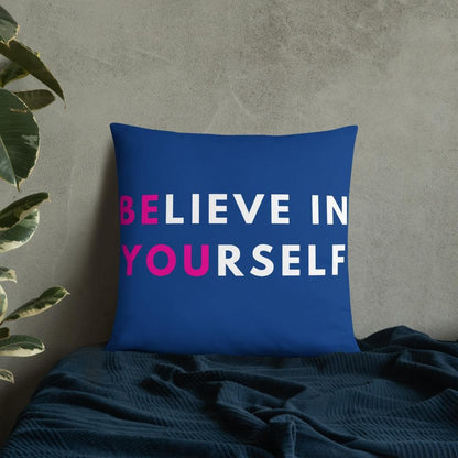 BE YOU Basic Throw Pillow - MONLANE