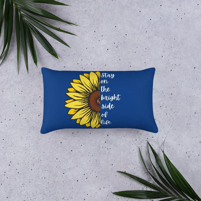Sunflower Basic Throw Pillow - MONLANE