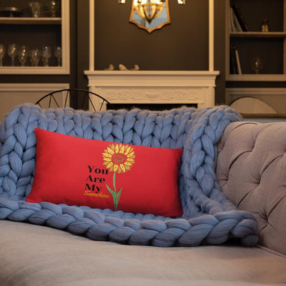 Your Are My Sunshine Basic Throw Pillow - MONLANE