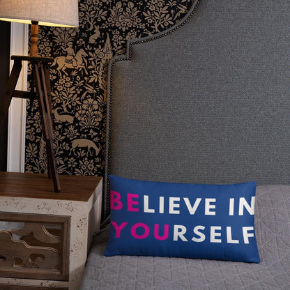 BE YOU Basic Throw Pillow - MONLANE