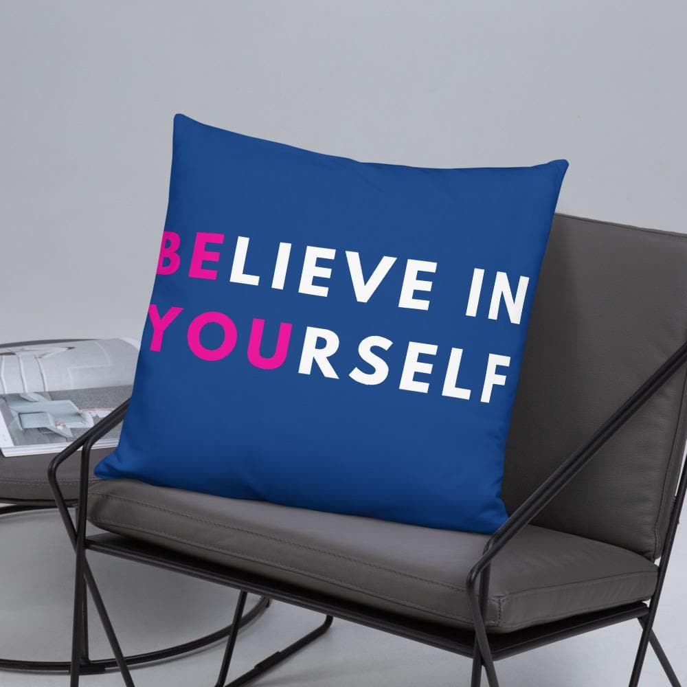 BE YOU Basic Throw Pillow - MONLANE