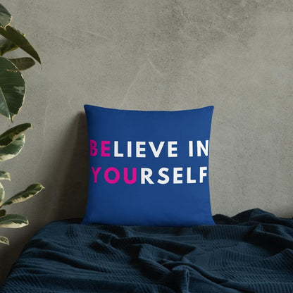 BE YOU Basic Throw Pillow - MONLANE