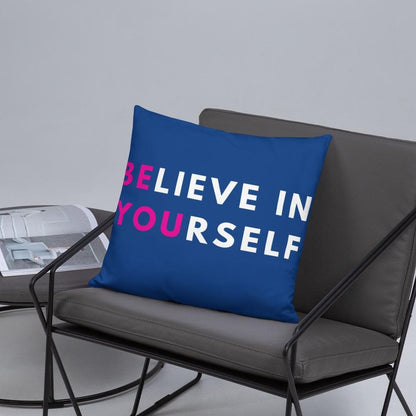BE YOU Basic Throw Pillow - MONLANE