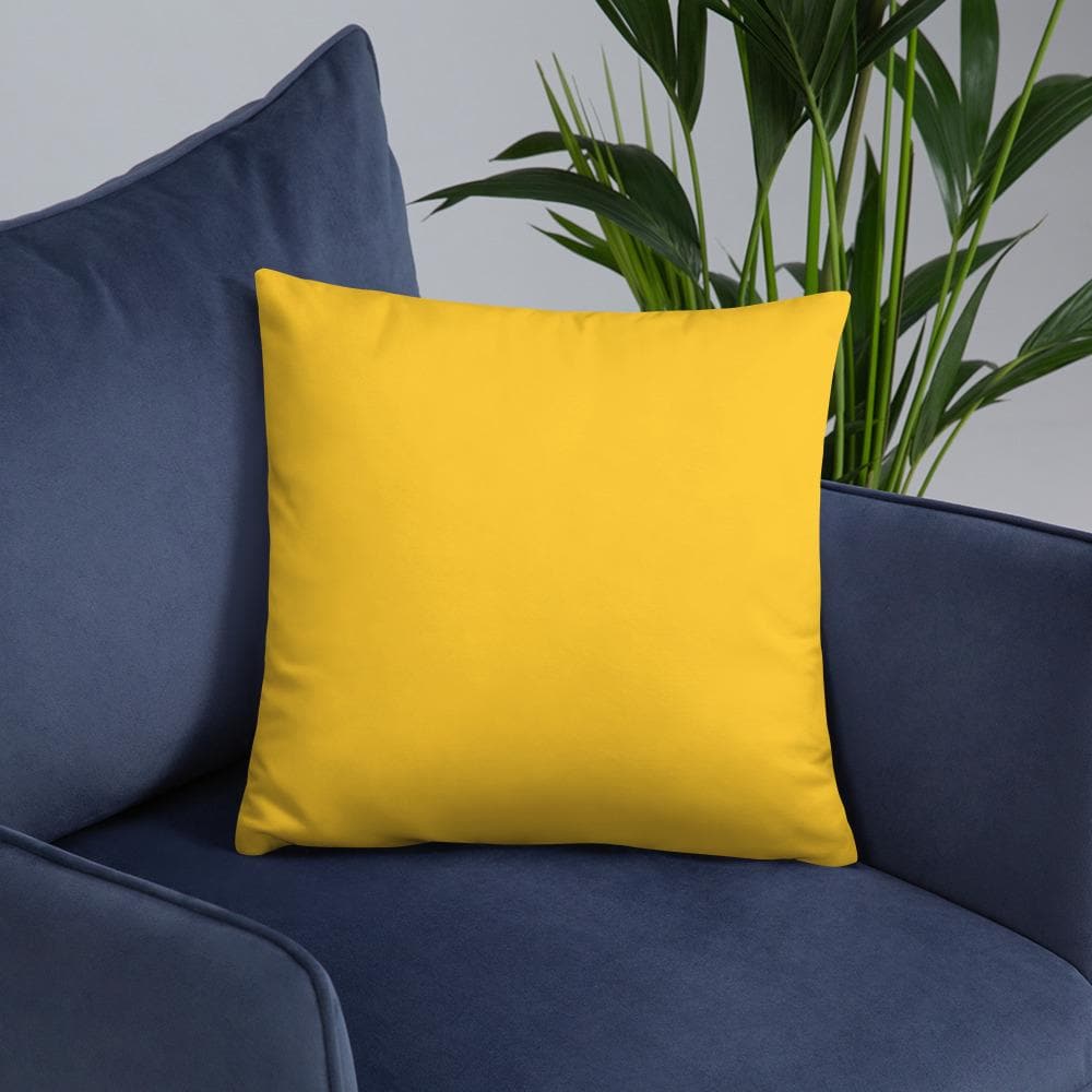 Sunflower Basic Throw Pillow - MONLANE