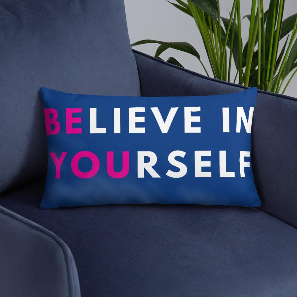 BE YOU Basic Throw Pillow - MONLANE