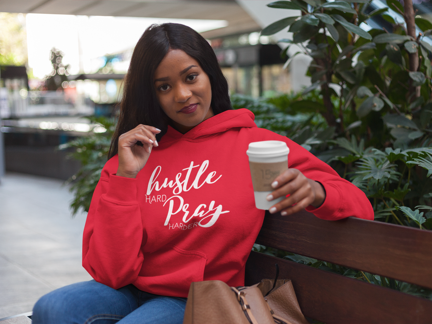 Hustle Hard Pray Harder Hoodie - MONLANE