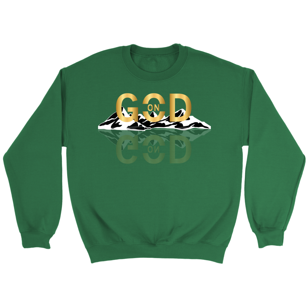 On God Crewneck Sweatshirt - MONLANE