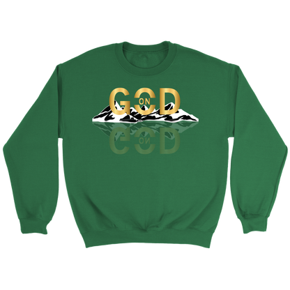 On God Crewneck Sweatshirt - MONLANE