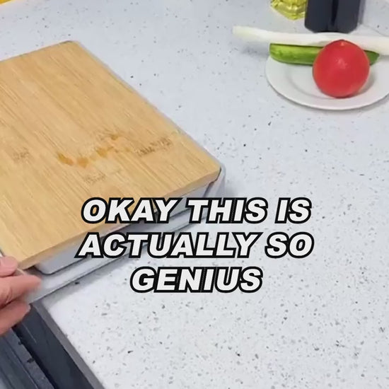Kitchen Chopping Blocks with Storage Drain Storage Box.mp4