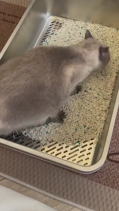 Stainless Steel Cat Litter Basin and Sifter