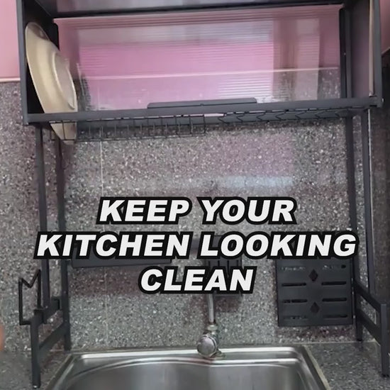 3 Over The Sink Dish Drainer Drying Rack (1).mp4