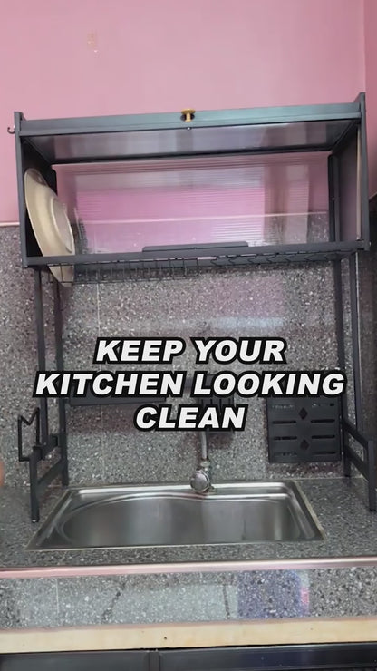 3 Over The Sink Dish Drainer Drying Rack (1).mp4