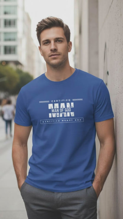 Certified Man Of God Tshirt