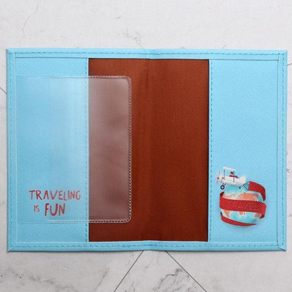 Travel Around the World Passport Cover 14.5*10cm