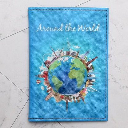 🎁 Travel Around the World Passport Cover 14.5*10cm (100% off)