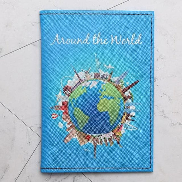 🎁 Travel Around the World Passport Cover 14.5*10cm (100% off)
