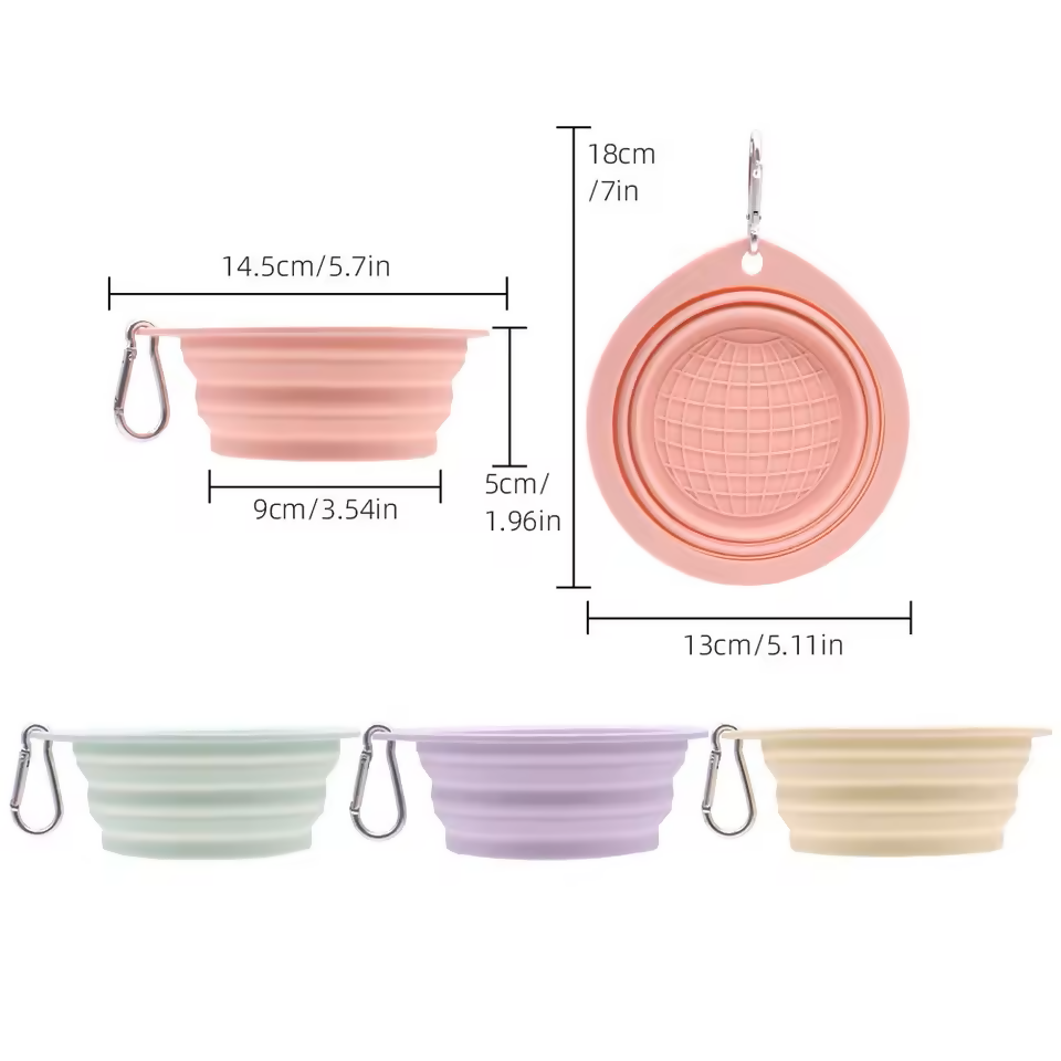 Collapsible Pet Travel Bowl