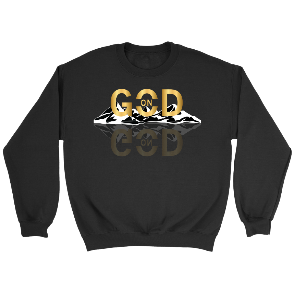 On God Crewneck Sweatshirt - MONLANE