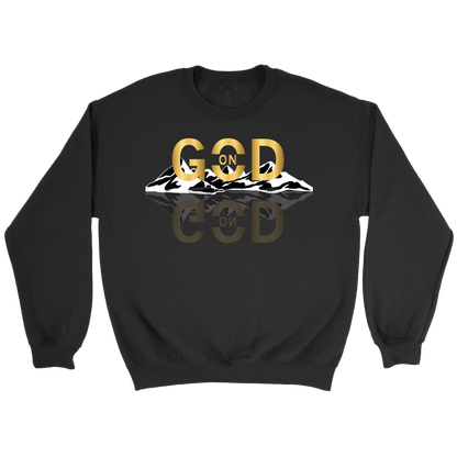 On God Crewneck Sweatshirt - MONLANE