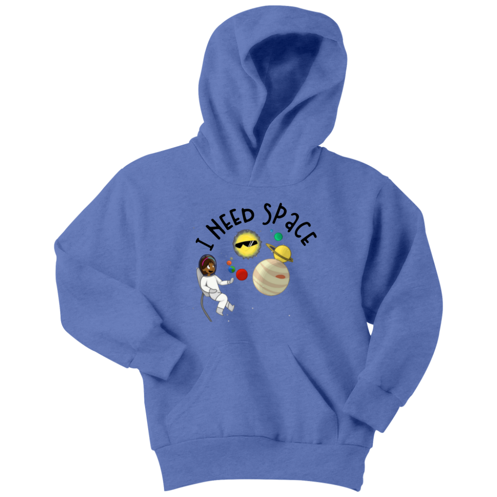 I Need Space Kids & Youth Hoodie - MONLANE