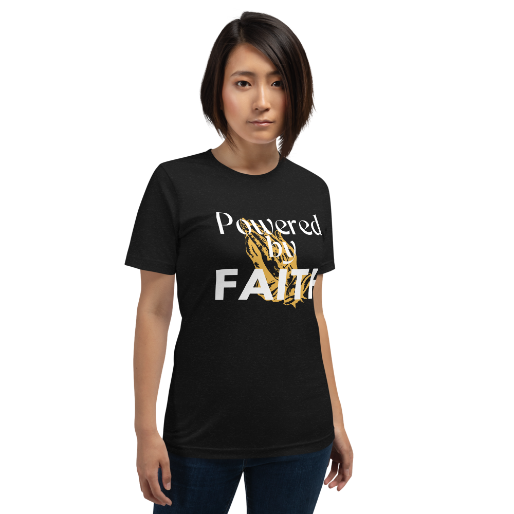 Powered by Faith Short-sleeve unisex t-shirt