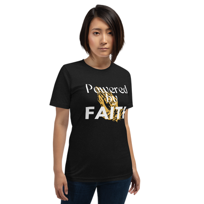 Powered by Faith Short-sleeve unisex t-shirt