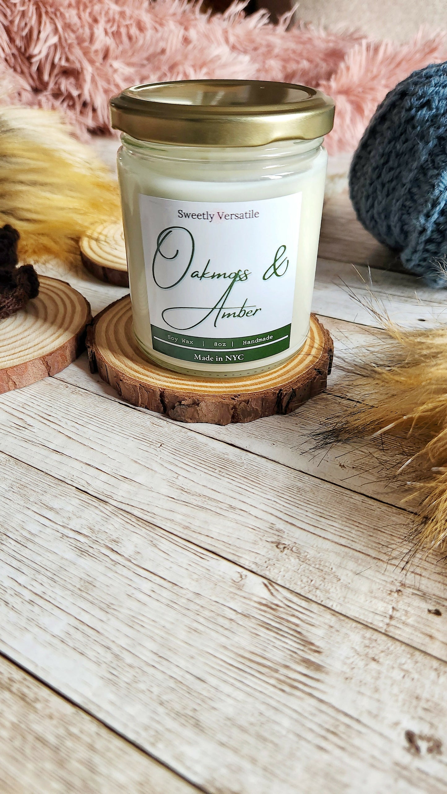 Oakmoss & Amber Candle